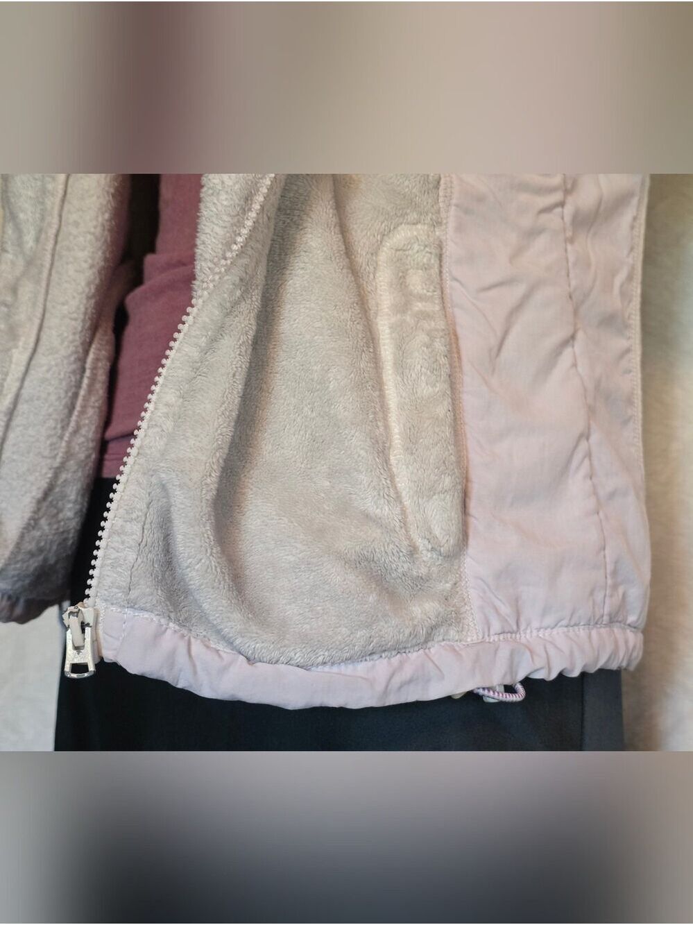Aéropostale Eighty-Seven Y2K Faux Fur Fleece Jacket – Size S/P - Picture 4 of 8